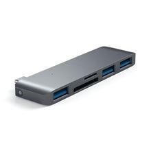 Load image into Gallery viewer, Satechi USB-C/USB 3.0 3-in-1 Combo Hub - Space Grey