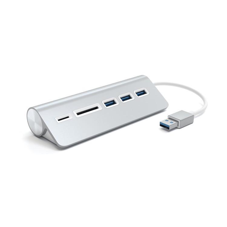 Satechi 3-Port USB 3.0 Hub w/ Card Reader