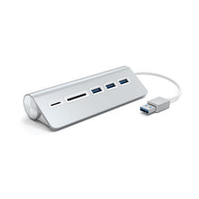 Load image into Gallery viewer, Satechi 3-Port USB 3.0 Hub w/ Card Reader