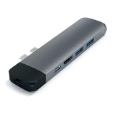 Satechi USB-C Pro Hub with Ethernet & 4K HDMI - Space Grey