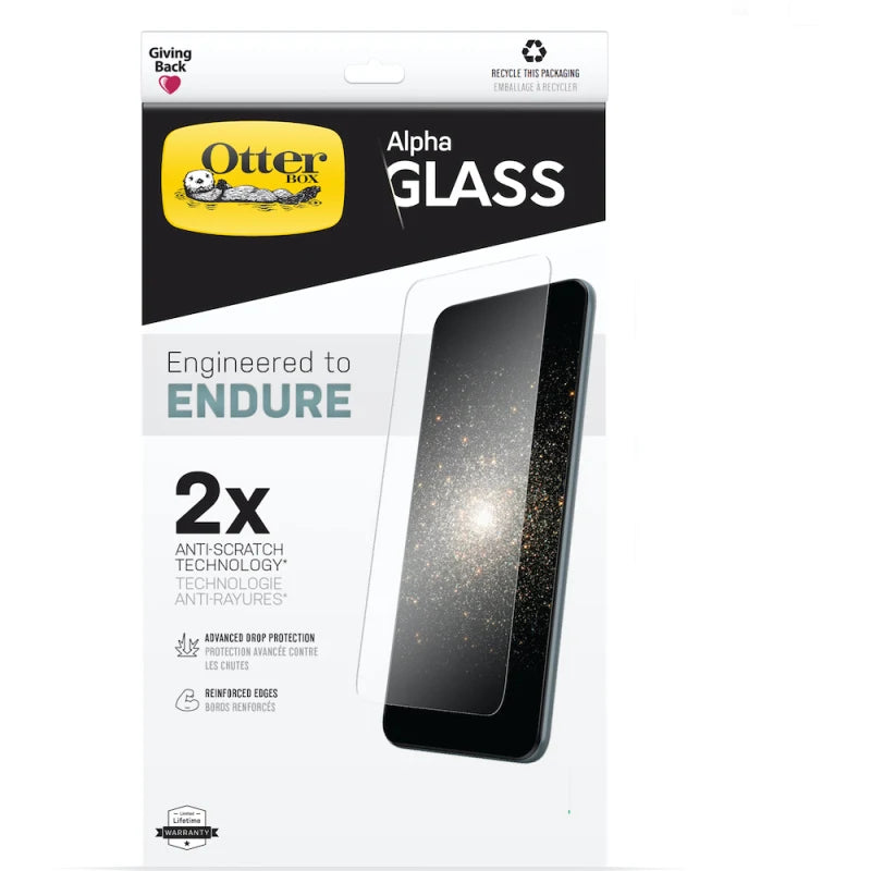 Otterbox Alpha Glass Screen Guard iPhone 13 / 13 Pro 6.1 inch Anti Microbial