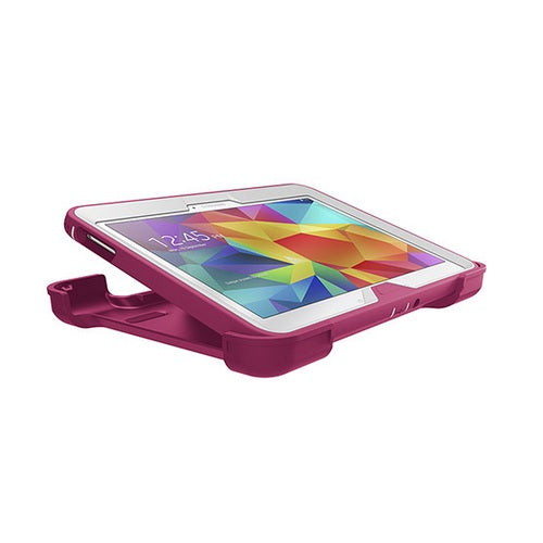 OtterBox Defender Case suits Samsung Tab 4 10.1 - White / Peony Pink 3