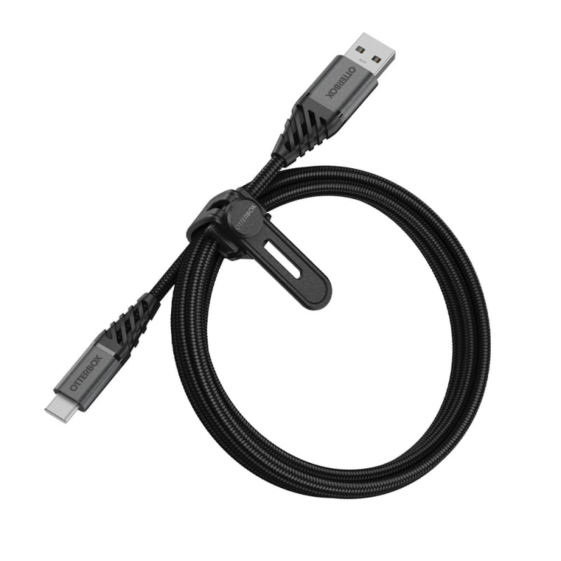 Otterbox Durable Premium Cable USB-C to USB-A 1M - Black 1