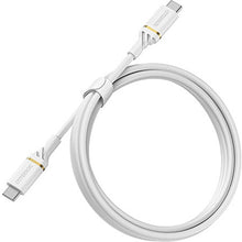 Load image into Gallery viewer, Otterbox Fast Charge Cable USB-C to USB-C 1M - White
