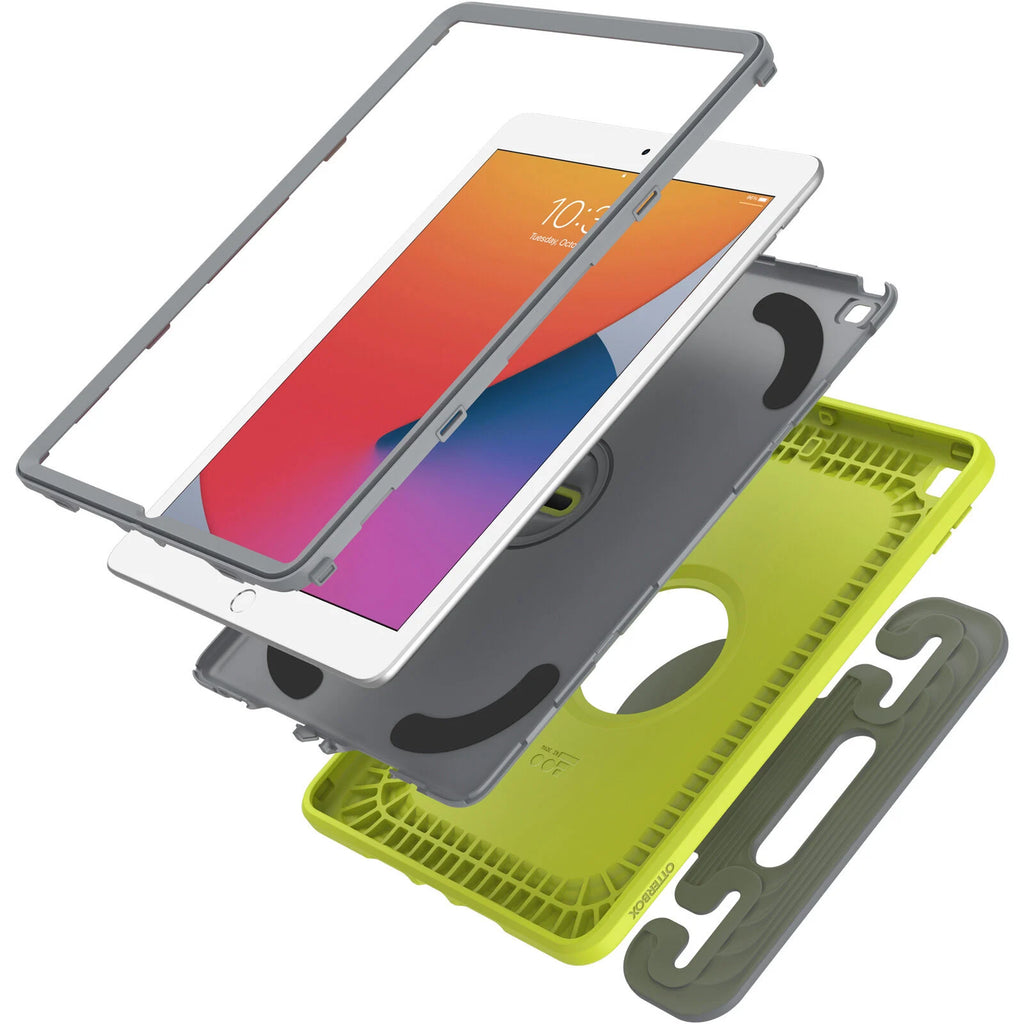 OtterBox EasyGrab Kids Tough Case iPad 9th / 8th / 7th Gen 10.2 inch - Martian Green