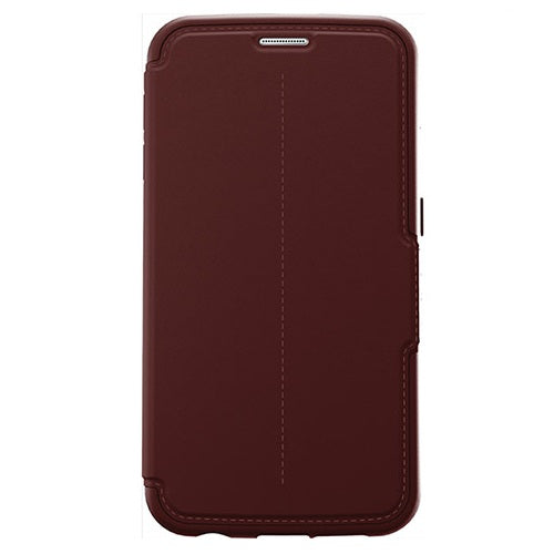 OtterBox Strada Case for Samsung Galaxy S6 - Warm Black / Maroon 3