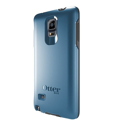 OtterBox Symmetry Case for Samsung Galaxy Note 4 - Deep Water Blue / Slate Grey 4