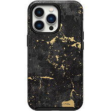 Load image into Gallery viewer, Otterbox Symmetry Enigma Graphic Case iPhone 13 Pro 6.1 inch Black Gold 1