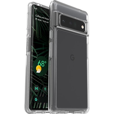 Otterbox Symmetry Rugged Case for Pixel 6 Pro 6.7 inch Antimicrobial - Clear 3