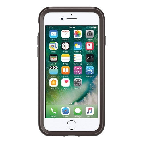 Otterbox Symmetry Leather Case iPhone 7 - Dark Brown/Light Snake Skin 5