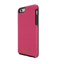 Load image into Gallery viewer, OtterBox Symmetry Leather Case suits iPhone 6 / 6S Magenta / Gold Logo 6