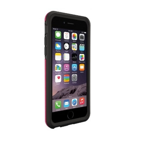 OtterBox Symmetry Leather Case suits iPhone 6 / 6S Magenta / Gold Logo 3