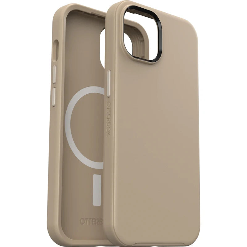 Otterbox Symmetry Plus MagSafe iPhone 14 Plus / 15 Plus 6.7 inch Dont Even Chai Grey