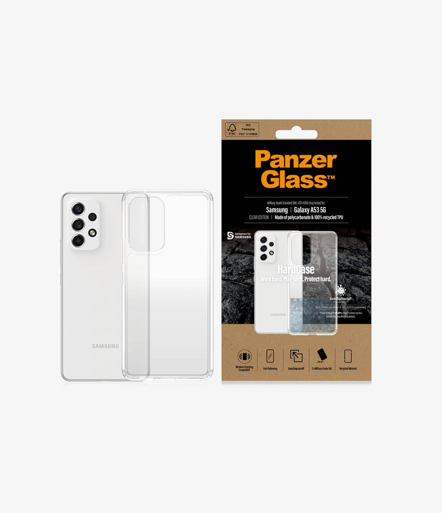 PanzerGlass Hard Tough Case for Samsung A53 5G SM-A536 - Clear