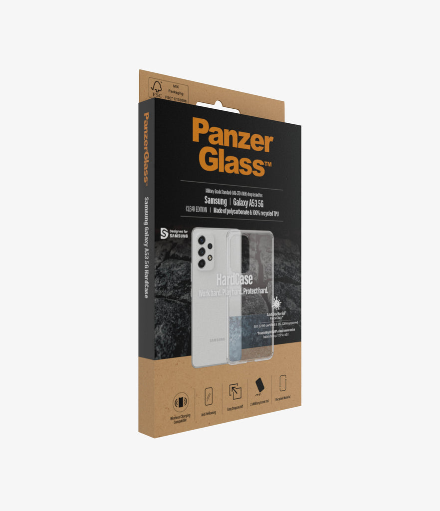 PanzerGlass Hard Tough Case for Samsung A53 5G SM-A536 - Clear