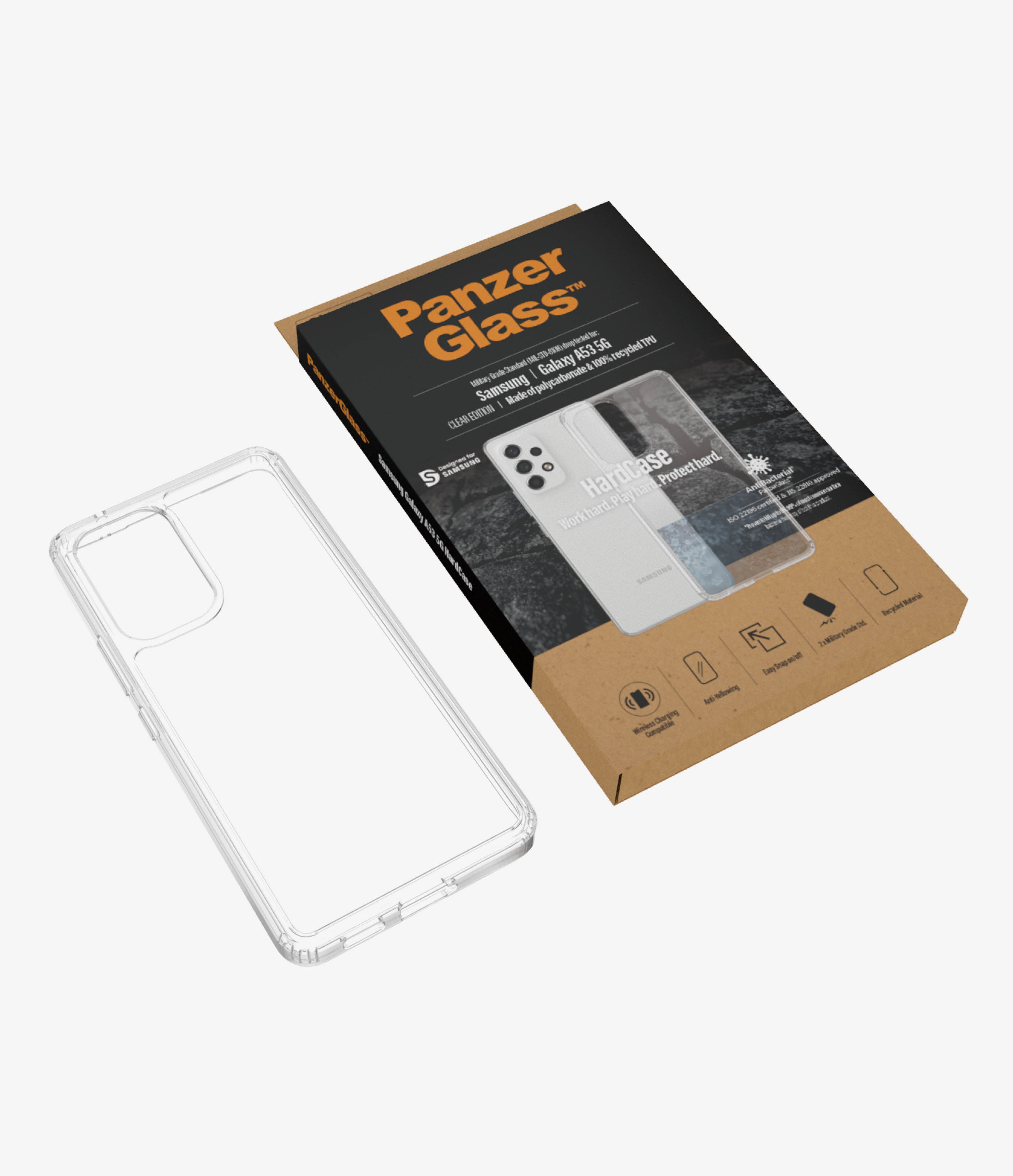 PanzerGlass Hard Tough Case for Samsung A53 5G SM-A536 - Clear