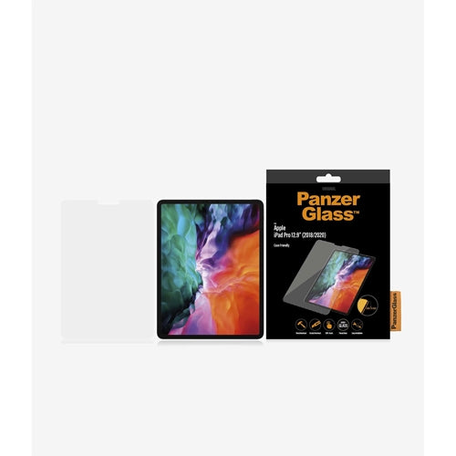 PanzerGlass Tempered Glass Screen Protector iPad Pro 12.9 4th 2020 & 3rd 2018 Clear 2