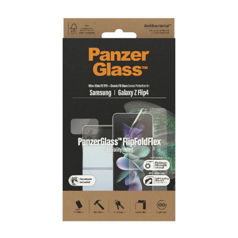 PanzerGlass TPU Film Screen Guard Scratch Resistance Samsung Z Flip 4 Clear
