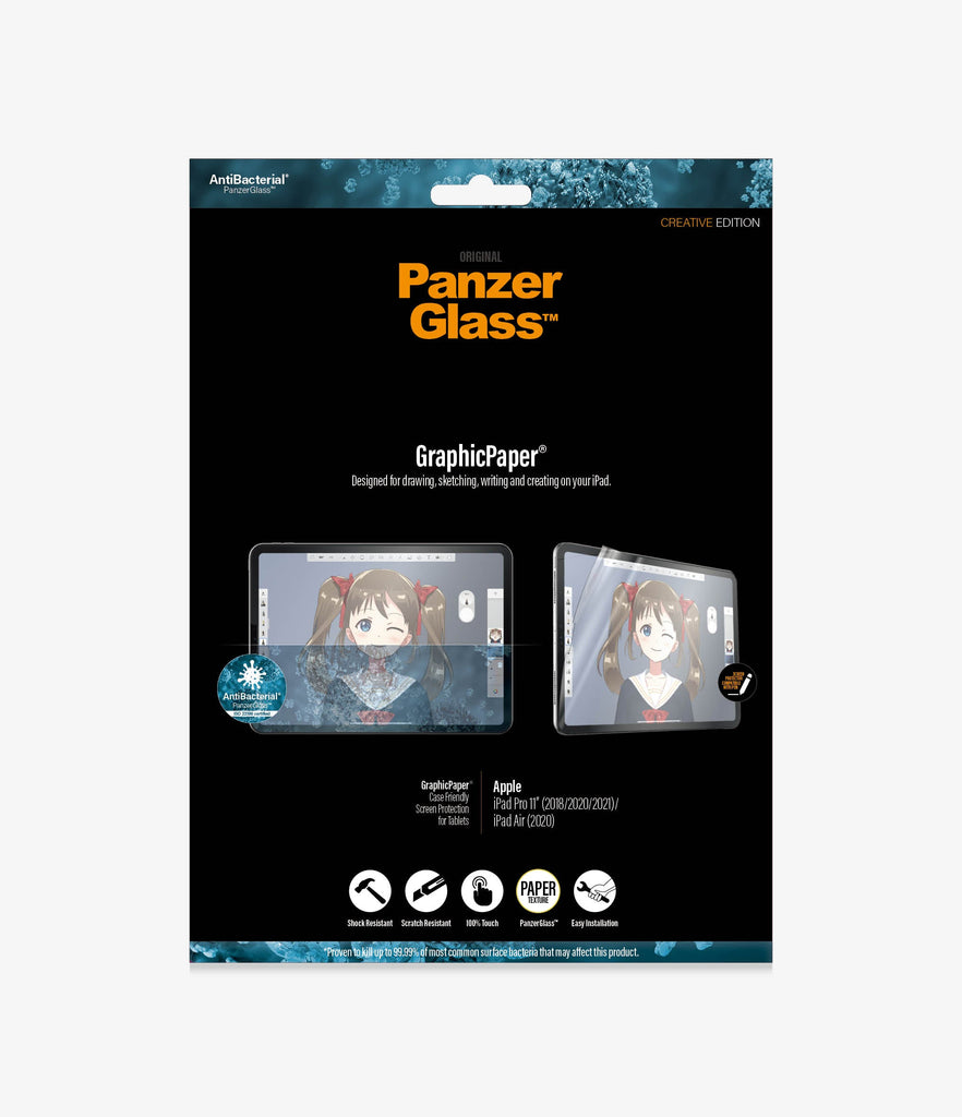 PanzerGlass GraphicPaper Apple iPad Pro 11 2020/2021 & iPad Air 4 2020 - Paper Feel 7