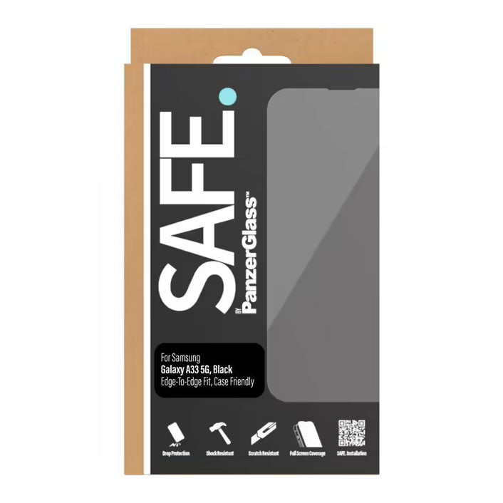 PanzerGlass Screen Guard Samsung A33 5G Edition Clear Black Frame