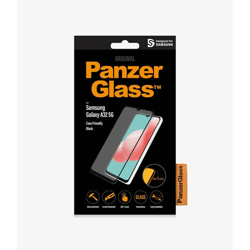 Panzerglass Screen Guard Samsung A32 5G Edition Clear Black Frame 2