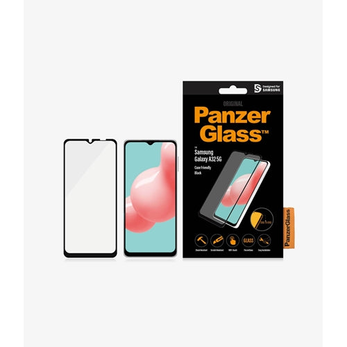 Panzerglass Screen Guard Samsung A32 5G Edition Clear Black Frame 8