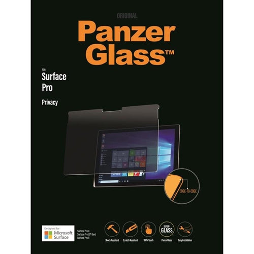 PanzerGlass Tempered Glass Privacy Screen Guard Surface Pro 7 / 6 / 5 / 4 - Privacy 1