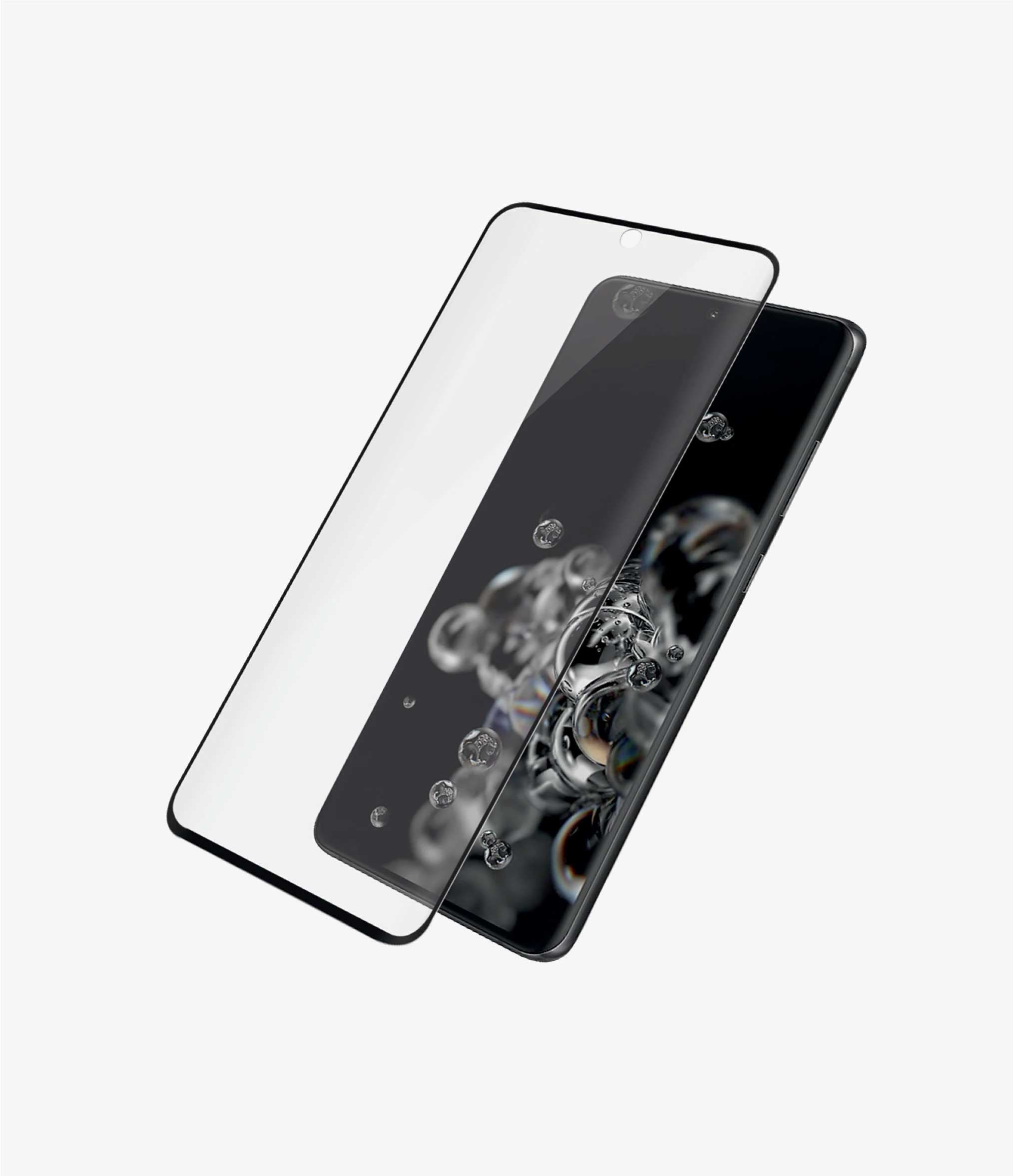 PanzerGlass Tempered Glass Samsung Galaxy S20 Ultra 6.9 inch - Black Frame