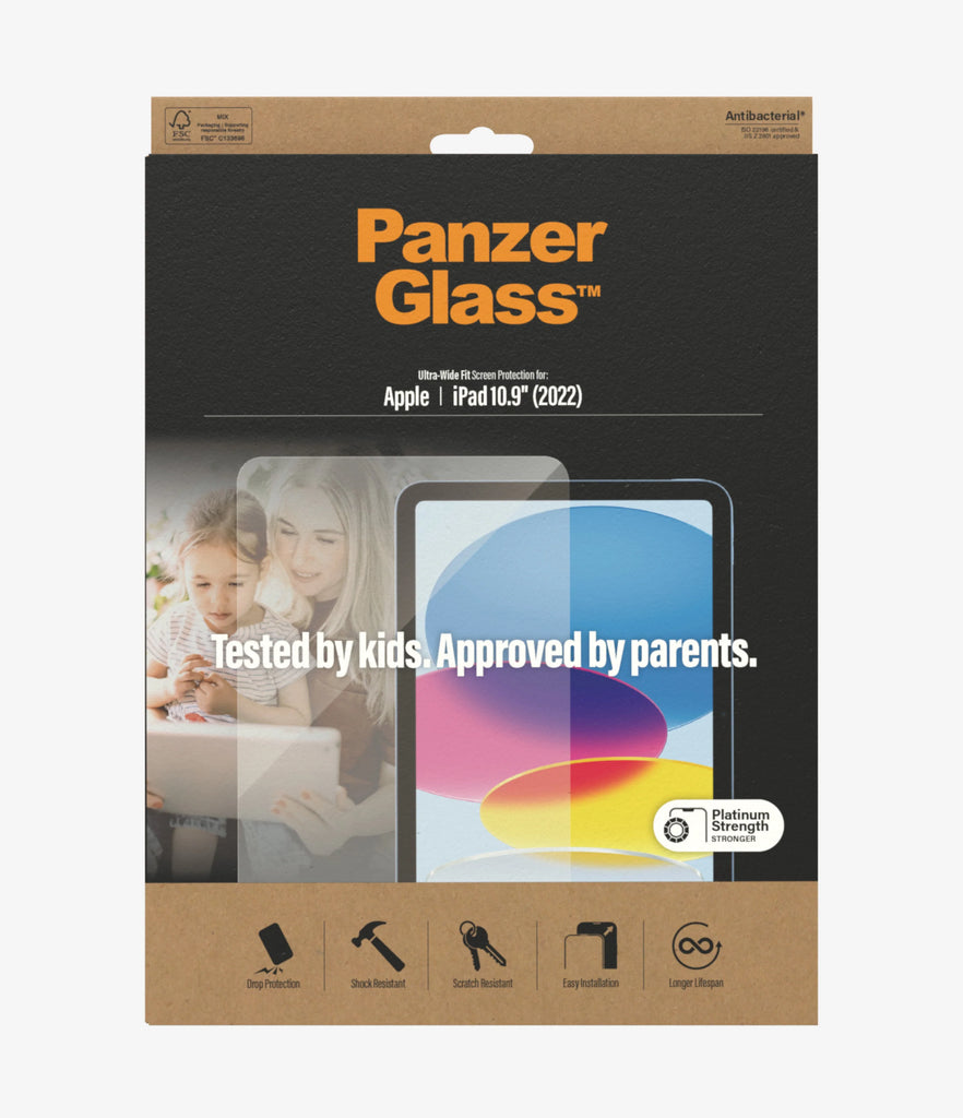 PanzerGlass Tempered Glass Screen Guard iPad 10th Gen 10.9 inch