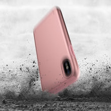 Load image into Gallery viewer, Patchworks Chroma Metalic Rugged Case for iPhone X - Rose Gold / Black 5