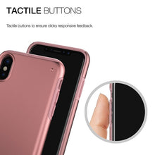 Load image into Gallery viewer, Patchworks Chroma Metalic Rugged Case for iPhone X - Rose Gold / Black 6