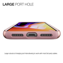 Load image into Gallery viewer, Patchworks Chroma Metalic Rugged Case for iPhone X - Rose Gold / Black 2