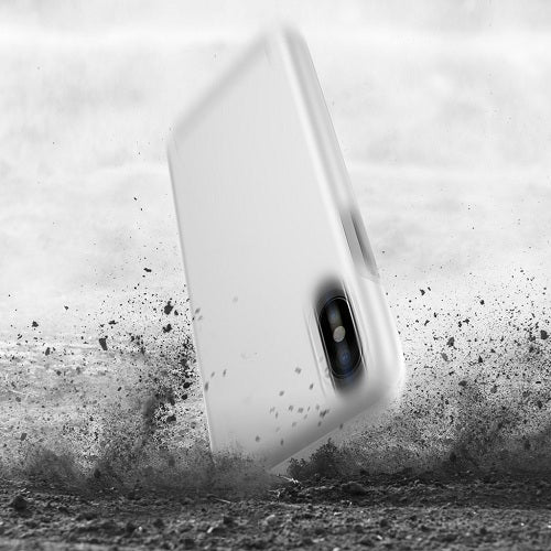 Patchworks Chroma Metalic Rugged Case for iPhone X - White / Black 6