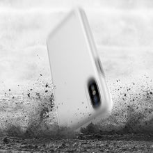 Load image into Gallery viewer, Patchworks Chroma Metalic Rugged Case for iPhone X - White / Black 6