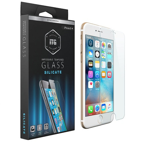 Patchworks ITG Silicate Tempered Glass for iPhone 6s Plus 6 Plus Clear 