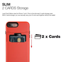 Load image into Gallery viewer, Patchworks ITG Level Card Case iPhone 7 Plus w/ Card Slot - Red 5