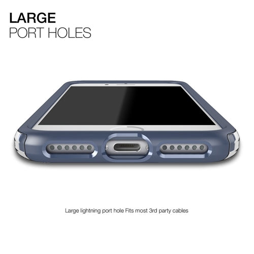 Patchworks ITG Protection Case iPhone SE 2022 / SE 2000 / iPhone 8 / 7 / 6 - Clear Navy