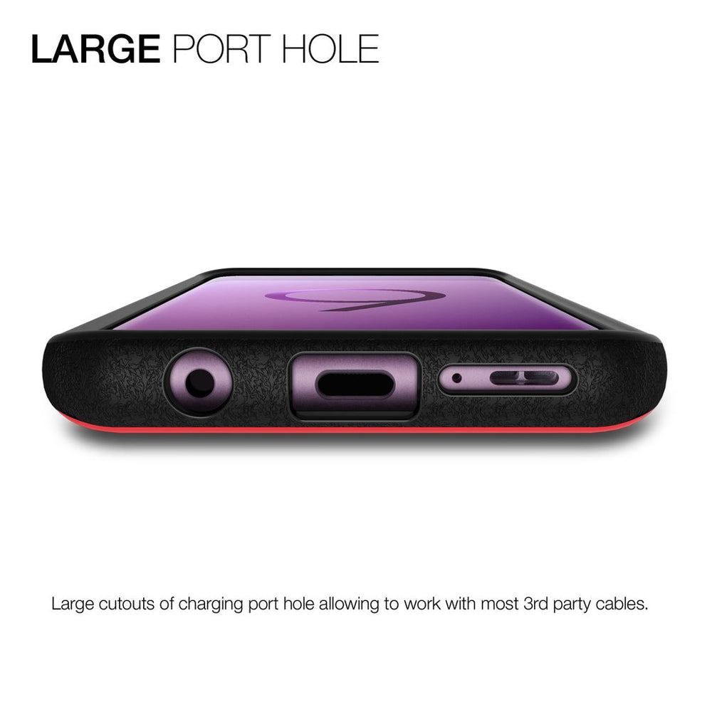 Patchworks ITG Level Rugged Case for Samsung Galaxy S9 - Red 7