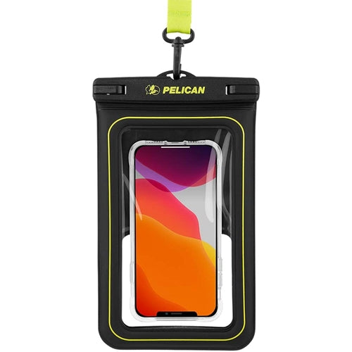 Pelican Marine Waterproof Pouch XL Fit Phone up to 7 inch - Clear Black 1