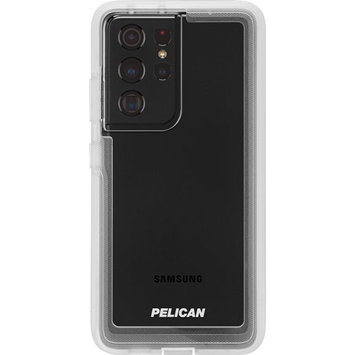 Pelican Voyager Tough Rugged Case with Holster Galaxy S21 Ultra 6.8 inch - Clear 1