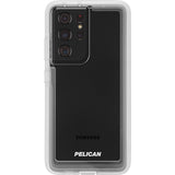 Pelican Voyager Tough Rugged Case with Holster Galaxy S21 Ultra 5G 6.8 inch - Clear