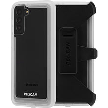 Load image into Gallery viewer, Pelican Voyager Tough Rugged Case with Holster Galaxy S21 6.2 inch - Clear 1