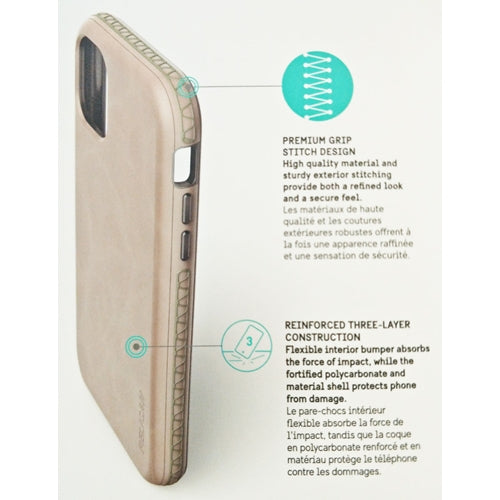 Pelican Traveler Slim & Stylish Rugged Case iPhone 11 Pro - Taupe 3