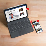 ZAGG Pro Keys Detachable Case & Keyboard & Trackpad iPad 7th 8th 9th 10.2 - Black