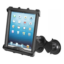 Load image into Gallery viewer, Ram Mount Double Twist Lock Suction Cup Mount Tab-Titeâ„¢ Universal Cradle 10&quot; Tablet 2
