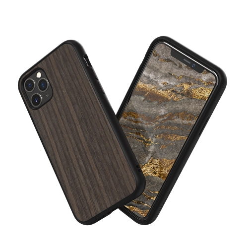 RhinoShield SolidSuit Impact Resistance Case iPhone 11 Pro - Dark Oak3