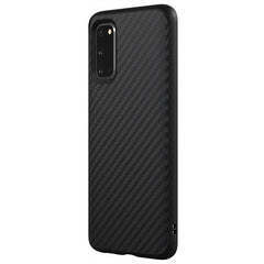 RhinoShield SolidSuit Impact Resistance Case Samsung S20 - Carbon Fibre