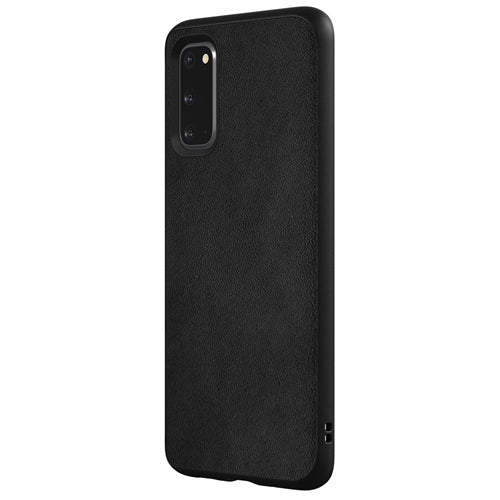 RhinoShield SolidSuit Impact Resistance Case Samsung S20 - Leather Black 1
