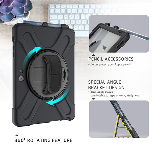 Rugged Protective Case Hand & Shoulder Strap Microsoft Surface Go 2 & 1 - Black 7