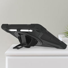 Rugged Protective Case Hand & Shoulder Strap iPad 10th / 11th Gen 10.9 inch - Black